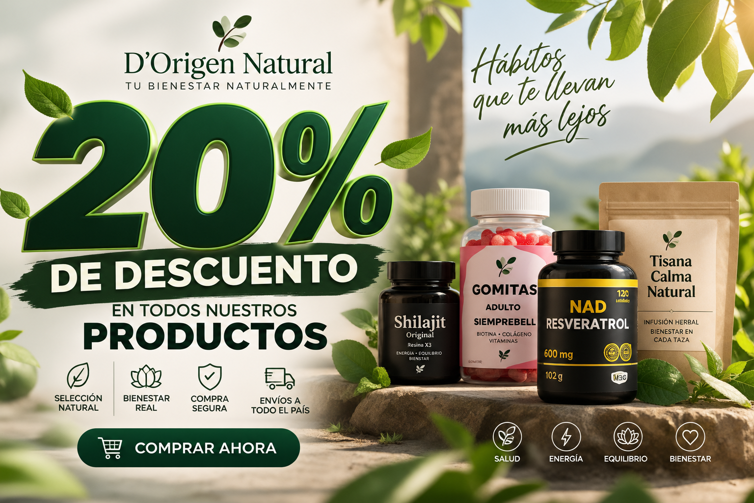 Oferta especial D'Origen Natural